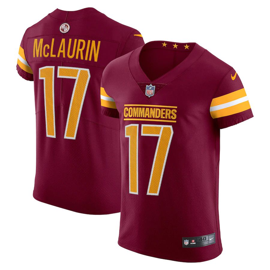 Men Washington Commanders #17 Terry McLaurin Nike Burgundy Vapor Elite NFL Jersey->washington commanders->NFL Jersey